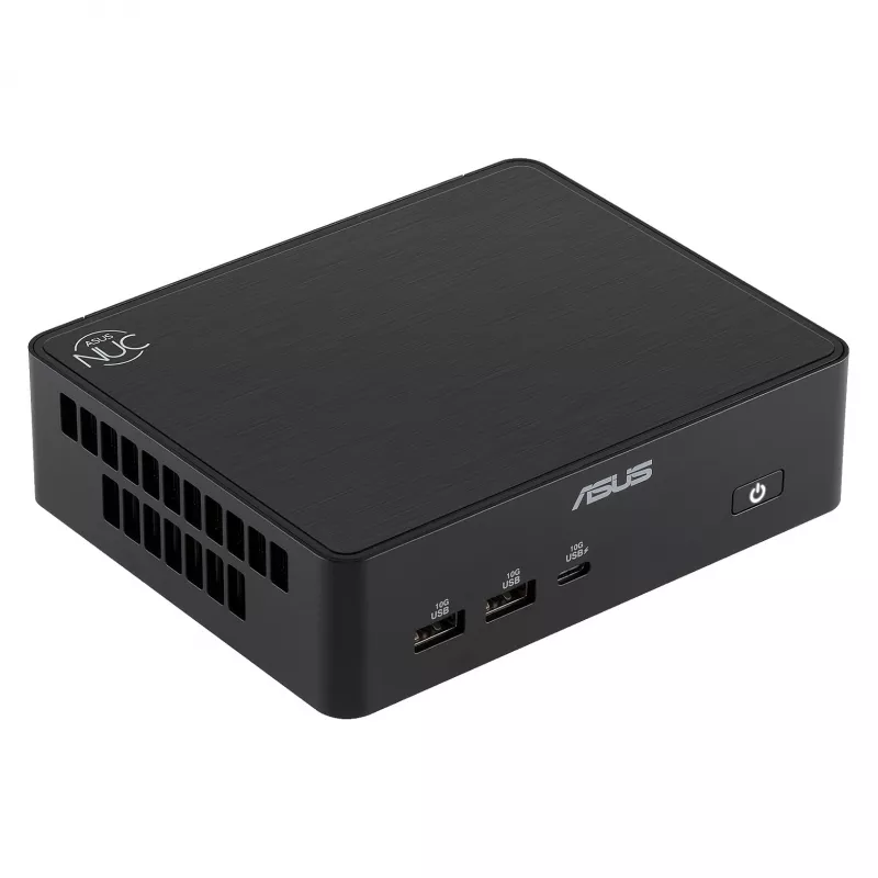 ASUS NUC 16 Pro RNUC16GDKU560002 Barebone Mini PC Intel Core Ultra 5 325 Bez RAM Bez Krātuves Bez OS Melns