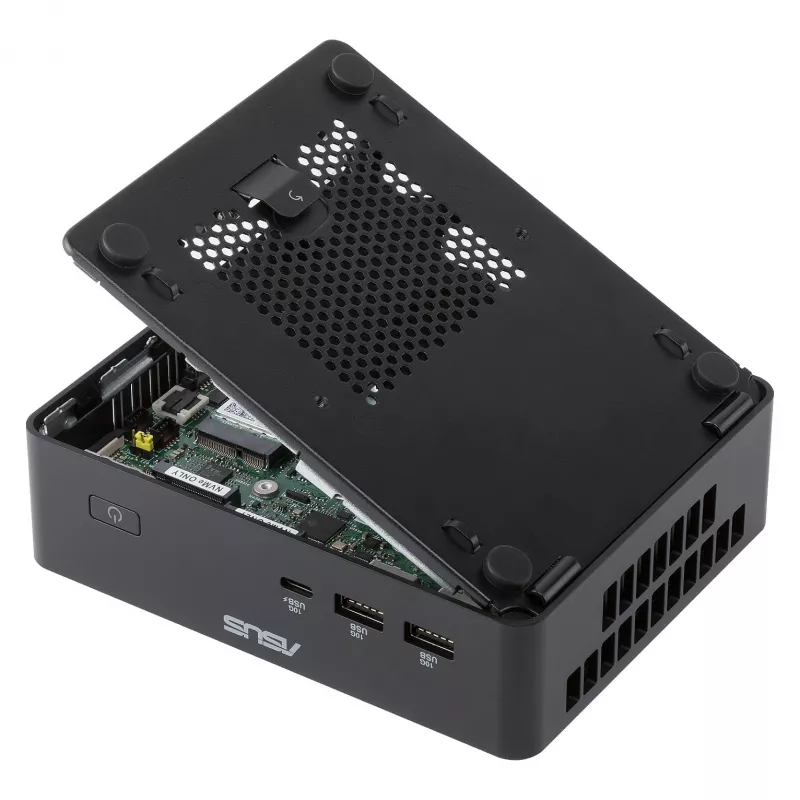 ASUS NUC 16 Pro RNUC16GDKU560002 Barebone Mini PC Intel Core Ultra 5 325 Bez RAM Bez Krātuves Bez OS Melns