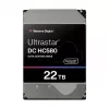 Western Digital Ultrastar DC HC580 WUH722422ALE6L1 iekšējais cietais disks 22 TB 7200 RPM 512 MB 3,5 collas SATA III SED