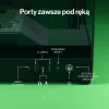 ENDORFY Fishtank 6000 Flex Mid-Tower PC korpuss - Melns, dubultrūdīts stikls, USB-C, E-ATX, Back-Connect Ready (bez ventilatoriem)