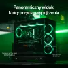 ENDORFY Fishtank 6000 Flex Mid-Tower PC korpuss - Melns, dubultrūdīts stikls, USB-C, E-ATX, Back-Connect Ready (bez ventilatoriem)
