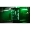 ENDORFY Fishtank 6000 Flex Mid-Tower PC korpuss - Melns, dubultrūdīts stikls, USB-C, E-ATX, Back-Connect Ready (bez ventilatoriem)
