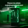 ENDORFY Fishtank 6000 Flex Mid-Tower PC korpuss - Melns, dubultrūdīts stikls, USB-C, E-ATX, Back-Connect Ready (bez ventilatoriem)