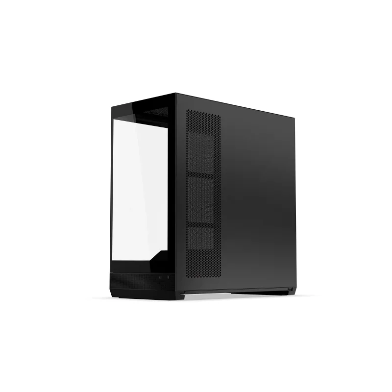 ENDORFY Fishtank 6000 Flex Mid-Tower PC korpuss - Melns, dubultrūdīts stikls, USB-C, E-ATX, Back-Connect Ready (bez ventilatoriem)