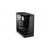 ENDORFY Fishtank 6000 Flex Mid-Tower PC korpuss - Melns, dubultrūdīts stikls, USB-C, E-ATX, Back-Connect Ready (bez ventilatoriem)