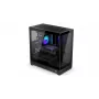 ENDORFY Fishtank 6000 Flex Mid-Tower PC korpuss - Melns, dubultrūdīts stikls, USB-C, E-ATX, Back-Connect Ready (bez ventilatoriem)