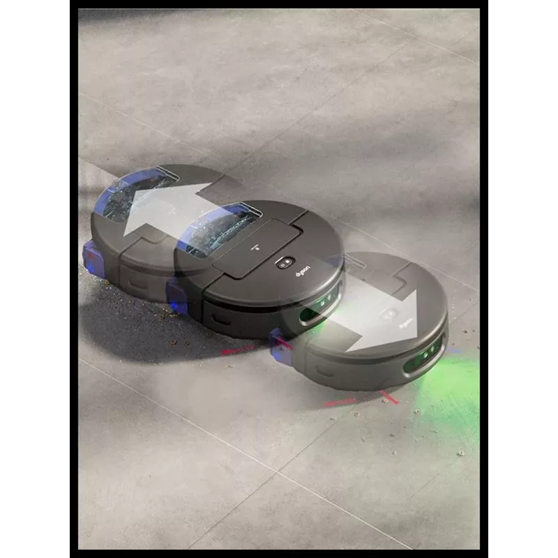 Dyson Spot+Scrub Ai Slapjās un Sausās Tīrīšanas Robots Putekļsūcējs 586183-01 Melns