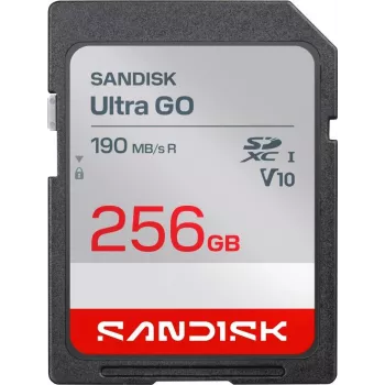SanDisk Ultra SDXC UHS-I atmiņas karte 256 GB (Class 10, U1, V10, līdz 150 MB/s)