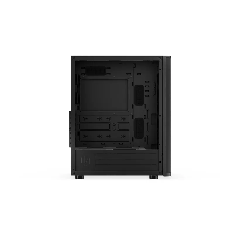 ENDORFY Ventum 400 Air ATX PC Case - Black, Tempered Glass, 4x Stratus 120 PWM Fans, USB-C