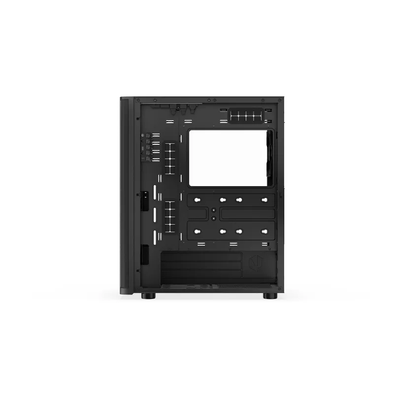 ENDORFY Ventum 400 Air ATX PC Case - Black, Tempered Glass, 4x Stratus 120 PWM Fans, USB-C
