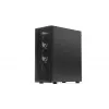 ENDORFY Ventum 400 Air ATX PC Case - Black, Tempered Glass, 4x Stratus 120 PWM Fans, USB-C
