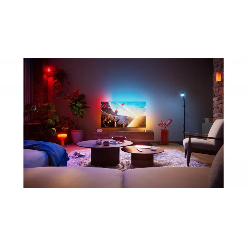 Philips 50PUS8001/12 50 collas (126 cm) 4K Ultra HD Ambilight LED Smart TV, 3840 x 2160, Titan OS, 3-pusīgs Ambilight, HDR10+, Dolby Atmos & DTS:X