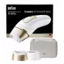 Braun Silk-expert Pro 5 PL5210 IPL matu noņemšanas sistēma Gold White SensoAdapt
