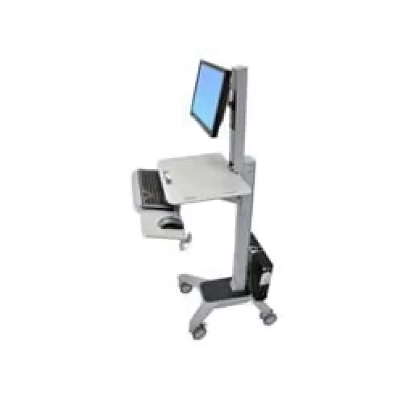 Ergotron WorkFit C-Mod Single LD Sit-Stand Workstation Cart 24-198-055 līdz 27 collām