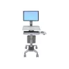 Ergotron WorkFit C-Mod Single LD Sit-Stand Workstation Cart 24-198-055 līdz 27 collām