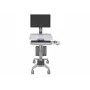 Ergotron WorkFit C-Mod Single LD Sit-Stand Workstation Cart 24-198-055 līdz 27 collām