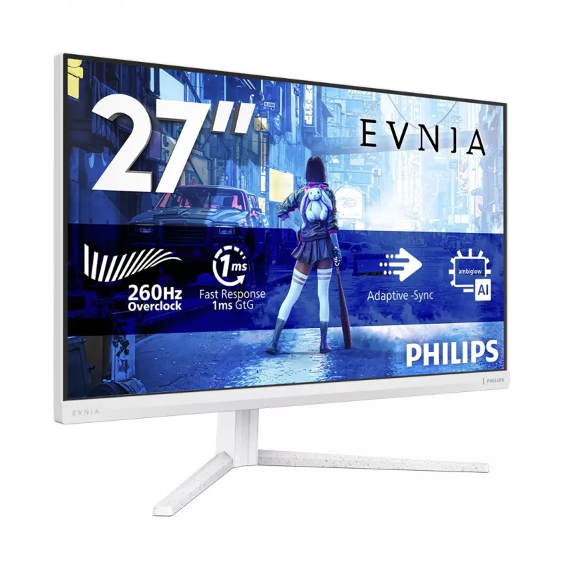 Philips Evnia 5000 27M2N5201P/00 27 collu FHD Fast IPS 260Hz 1ms spēļu monitors