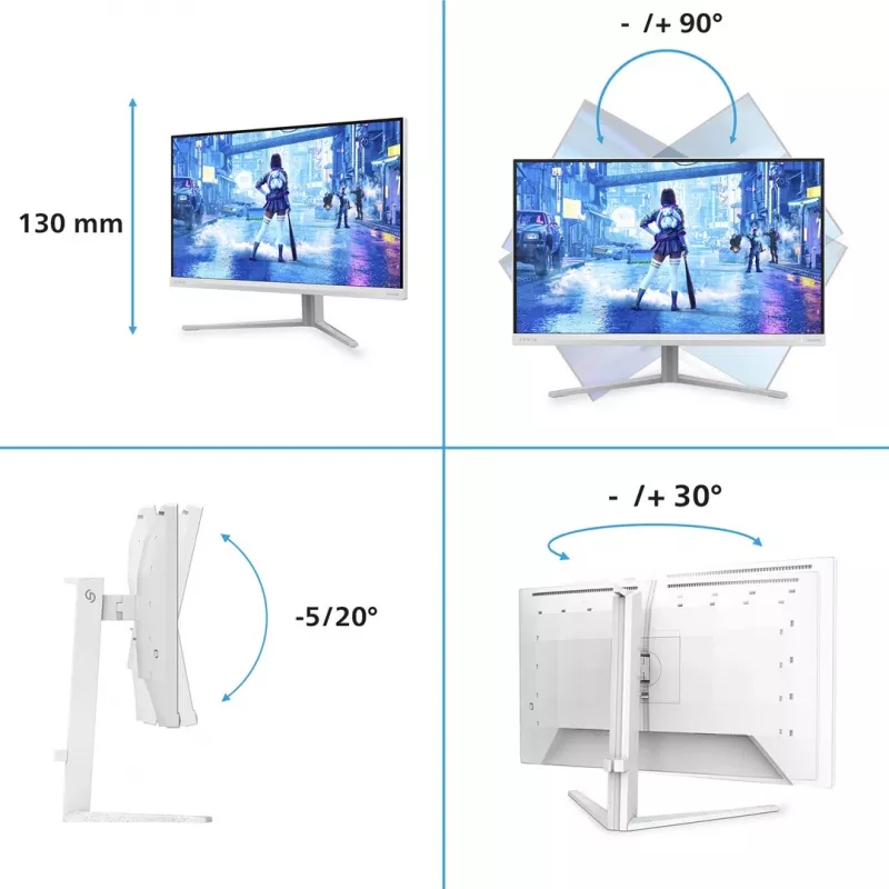 Philips Evnia 5000 27M2N5201P/00 27 collu FHD Fast IPS 260Hz 1ms spēļu monitors