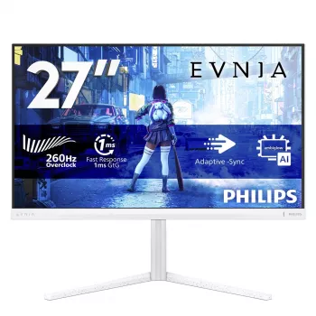 Philips Evnia 5000 27M2N5201P/00 27 collu FHD Fast IPS 260Hz 1ms spēļu monitors