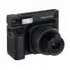 FUJIFILM instax WIDE 400 Momentāno fotogrāfiju kamera — plata formāta 62×99 mm izdrukas, iebūvēta zibspuldze, melna, 16975362