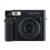 FUJIFILM instax WIDE 400 Momentāno fotogrāfiju kamera — plata formāta 62×99 mm izdrukas, iebūvēta zibspuldze, melna, 16975362