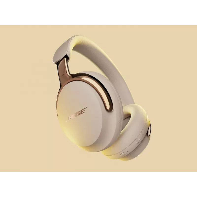Bose QuietComfort Ultra Headphones 2nd Gen 890101-0500 – Bezvadu ANC, Imerīvā audio, 24h akumulators, Krēmkrāsas