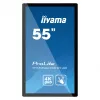 Iiyama ProLite TF5539UHSC-B1AG 55 collu 4K UHD PCAP 50-punktu skārienjūtīgs IPS LED monitors melns