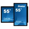 Iiyama ProLite TF5539UHSC-B1AG 55 collu 4K UHD PCAP 50-punktu skārienjūtīgs IPS LED monitors melns