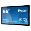 Iiyama ProLite TF5539UHSC-B1AG 55 collu 4K UHD PCAP 50-punktu skārienjūtīgs IPS LED monitors melns