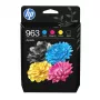 HP 963 6ZC70AE Original Ink Cartridge 4-Pack Black Cyan Magenta Yellow