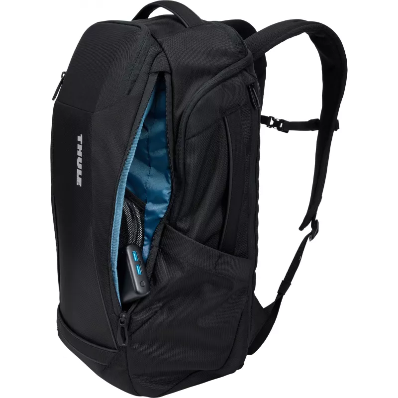Thule Accent Backpack 28L - Melns - 16 collu klēpjdatora nodalījums - Pārstrādāts poliesters