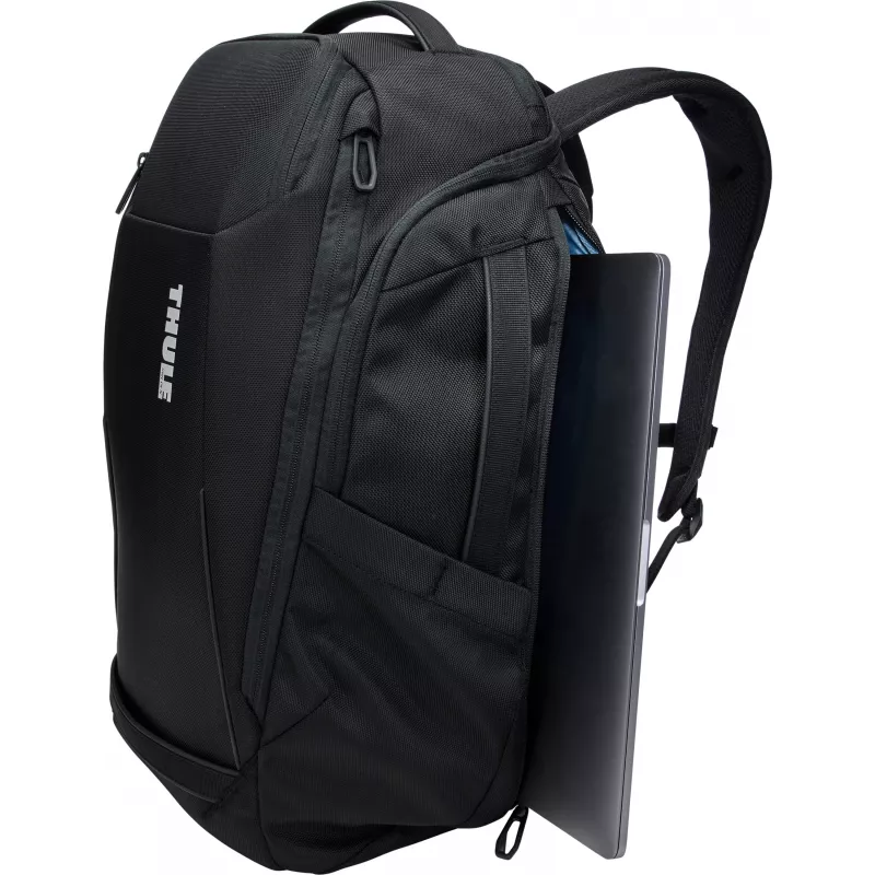 Thule Accent Backpack 28L - Melns - 16 collu klēpjdatora nodalījums - Pārstrādāts poliesters