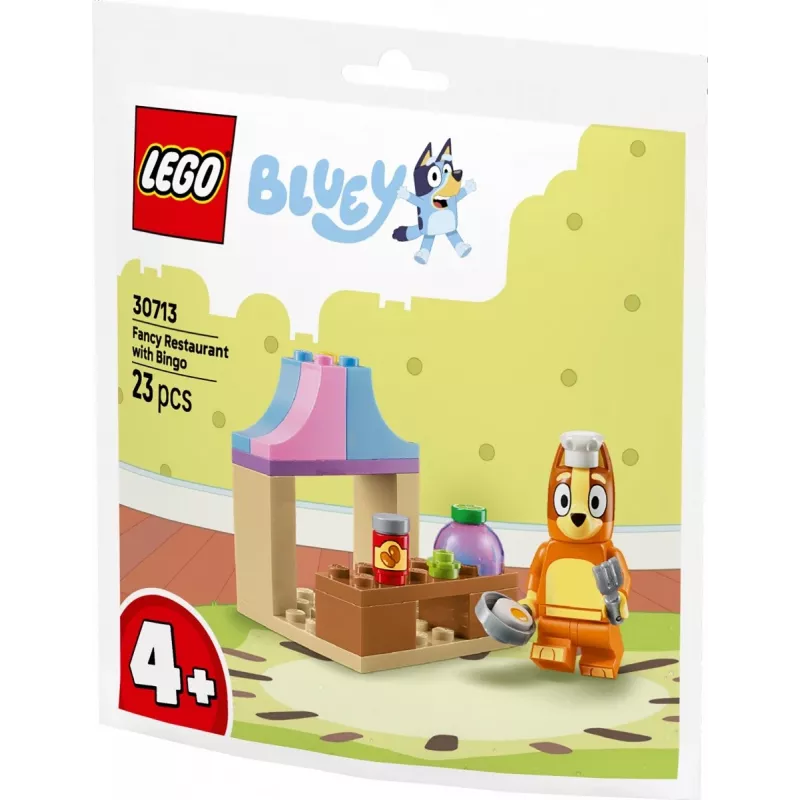 LEGO Bluey 30713 Fancy Restaurant ar Bingo Mini-Būvējumi Polimais