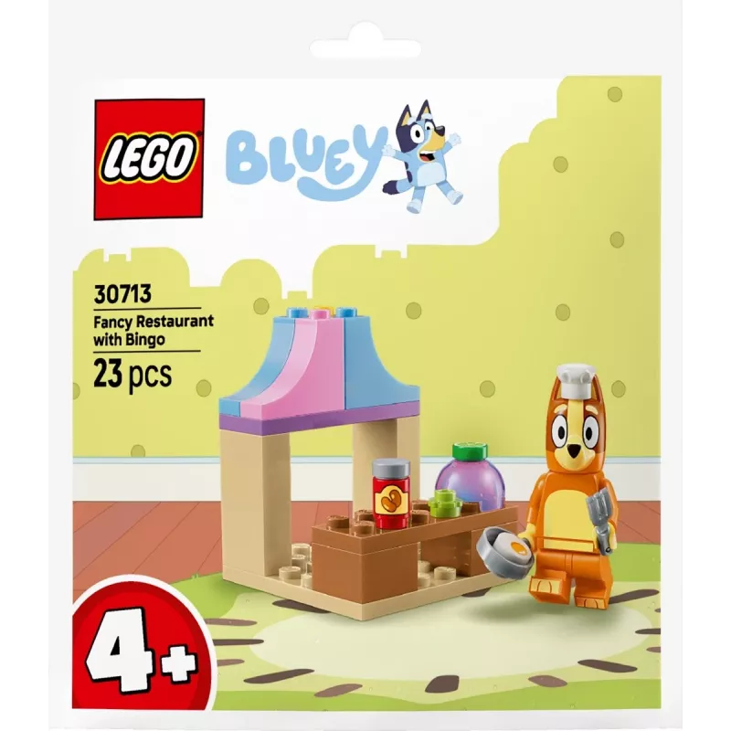 LEGO Bluey 30713 Fancy Restaurant ar Bingo Mini-Būvējumi Polimais