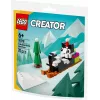 LEGO Creator 30718 Cataclaws Snow Adventure Polybag 60-Gabalu 3-in-1 Būvēšanas Komplekts