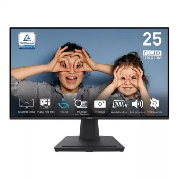 MSI PRO MP252 24.5 inch Full HD IPS 100Hz Business Monitor - Melns