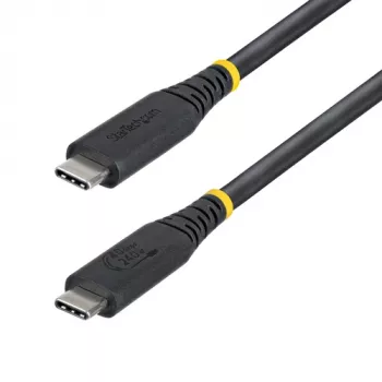 StarTech.com 1m USB4 kabelis USB-C uz USB-C 40Gbps 100W Melns