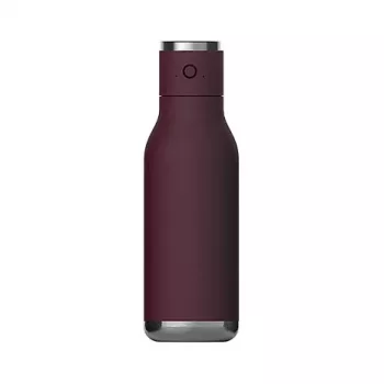 ASOBU Wireless Beat izolēta nerūsējošā tērauda pudele ar Bluetooth skaļruni 0,5 L sarkana