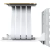 MONTECH Vertikālais GPU montāžas komplekts PCIe 4.0 pacēlāja kabelis Balts 20cm