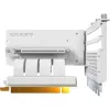 MONTECH Vertikālais GPU montāžas komplekts PCIe 4.0 pacēlāja kabelis Balts 20cm