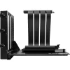 MONTECH Vertikālais GPU montāžas komplekts PCIe 4.0 savienotājkabelis Melns 20cm