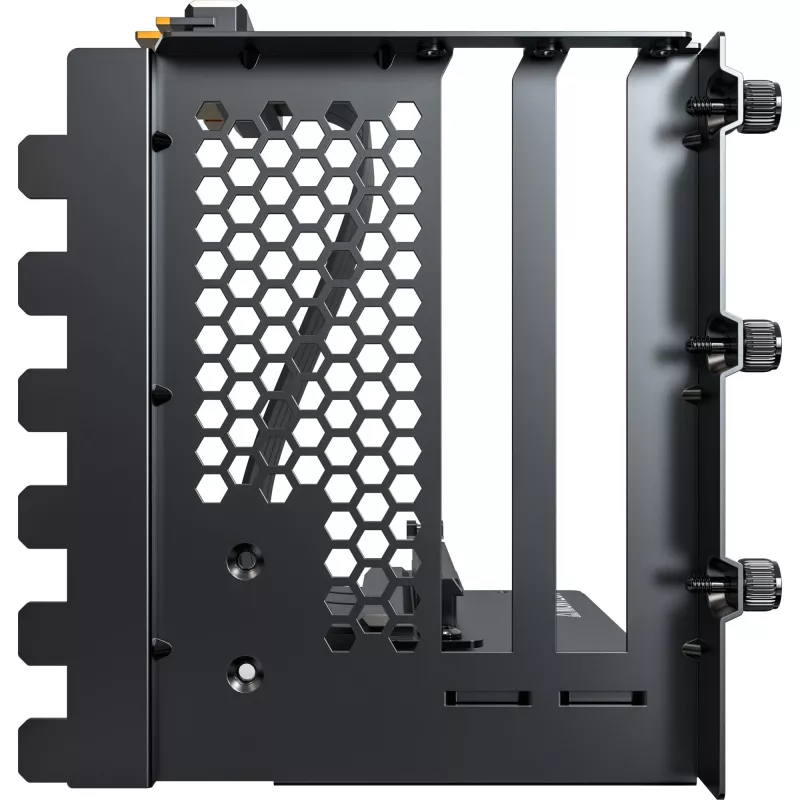 MONTECH Vertikālais GPU montāžas komplekts PCIe 4.0 savienotājkabelis Melns 20cm