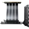 MONTECH Vertikālais GPU montāžas komplekts PCIe 4.0 savienotājkabelis Melns 20cm
