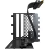 MONTECH Vertikālais GPU montāžas komplekts PCIe 4.0 savienotājkabelis Melns 20cm