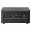 ASUS NUC 13 Pro Tall Kit RNUC13L3HV500000I - Barebone - Mini-PC - Intel Core i5-1350P - Bez RAM - Bez krātuves - Intel Iris Xe Graphics - Wi-Fi 6E - Bluetooth 5.3 - 2.5GbE - vPro - Melns