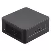ASUS NUC 13 Pro Tall Kit RNUC13L3HV500000I - Barebone - Mini-PC - Intel Core i5-1350P - Bez RAM - Bez krātuves - Intel Iris Xe Graphics - Wi-Fi 6E - Bluetooth 5.3 - 2.5GbE - vPro - Melns