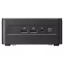 ASUS NUC 13 Pro Tall Kit RNUC13L3HV500000I - Barebone - Mini-PC - Intel Core i5-1350P - Bez RAM - Bez krātuves - Intel Iris Xe Graphics - Wi-Fi 6E - Bluetooth 5.3 - 2.5GbE - vPro - Melns