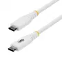 StarTech.com 2m USB-C uz USB-C uzlādes kabelis 240W PD Silikona apvalks Izturīgs (S2CEPR2MW-USB-CABLE)