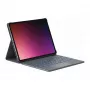 Inateck tastatūra iPad Air 13 collu / iPad Pro 12,9 collu, QWERTZ izkārtojums, kosmosa pelēka, Bluetooth 5.2, ar fona apgaismojumu, ar skārienpaliktni