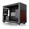 Thermaltake TR200 WS Super Mini Tower korpuss, melns/koks, rūdīts stikls